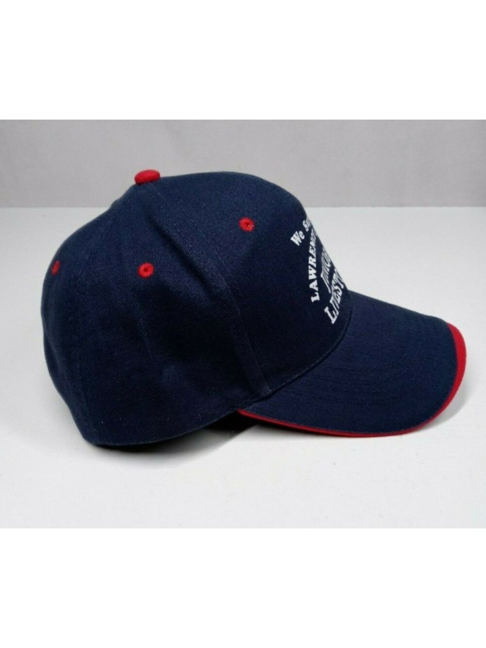 Vintage We Support Lawrence County Junior Lifestock Adjustable Baseball Cap - Picture 3 of 7